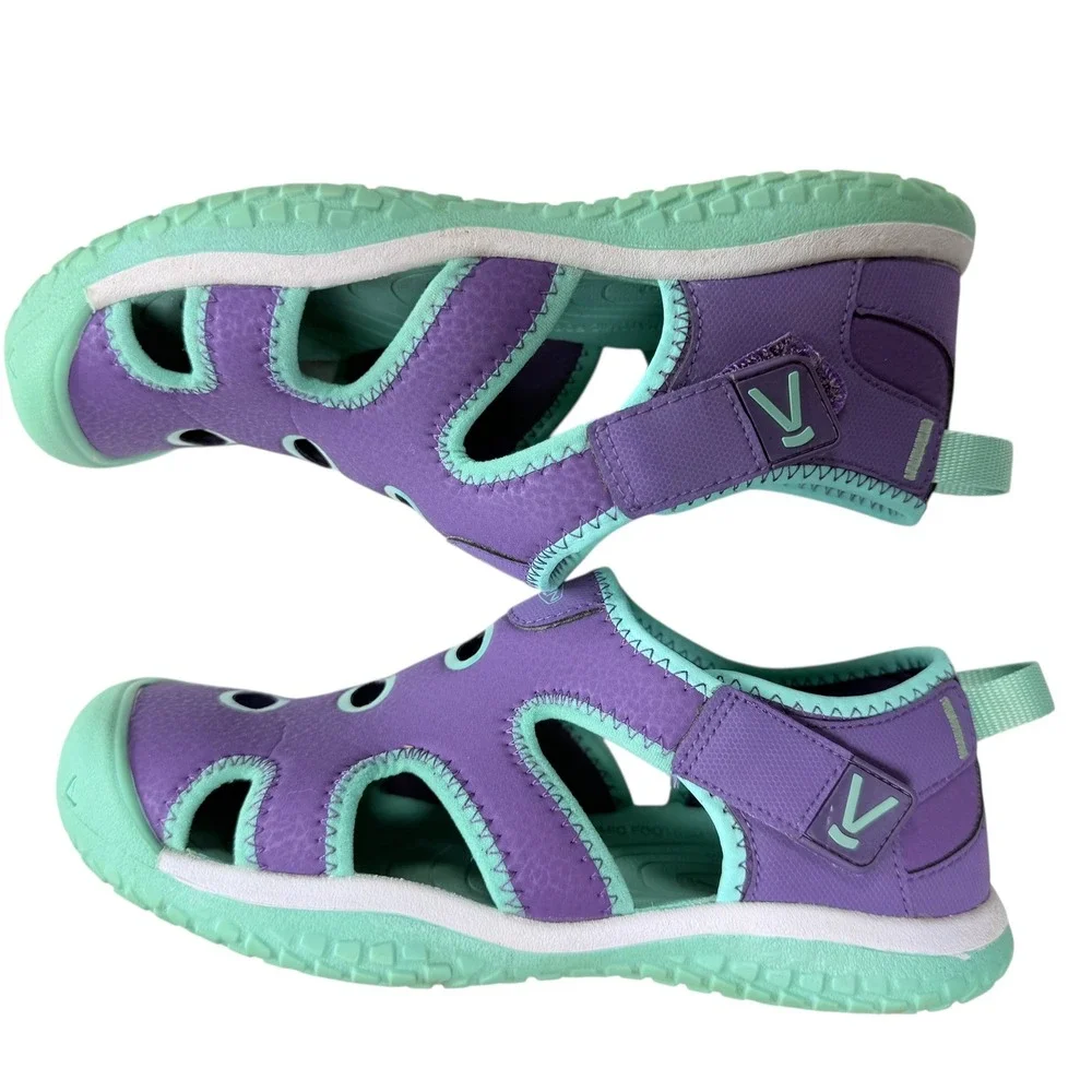 KEEN Kids Purple‎ Aqua Shoes Water Sandals Size 4 big kid